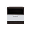 Bary Premium Bedside Table 1-Drawer Full Laminated Back Panel in 6 Colours