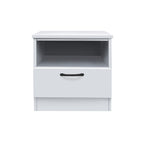 Bary Premium Bedside Table 1-Drawer Full Laminated Back Panel in 6 Colours