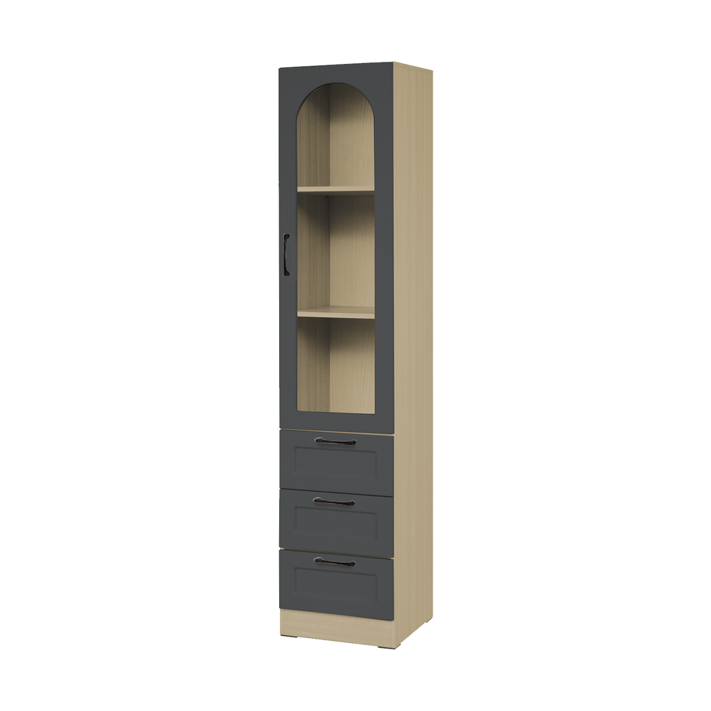 Judy Series Open Shelves Display Cabinet Bookshelf Storage in 3 Colours