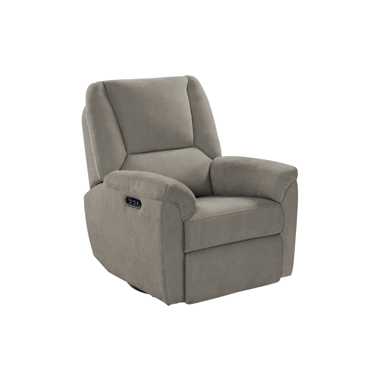Relazo Single Electric Swivel Recliner Sofa w/ USB Type-C Charging Port PetFriendly (Model A)