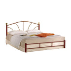 Julie Series 1 Queen Metal Bed Frame Collection w/ Optional Mattress Add On