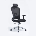 Kern Series Adjustable Headrest Office And Backrest in Black