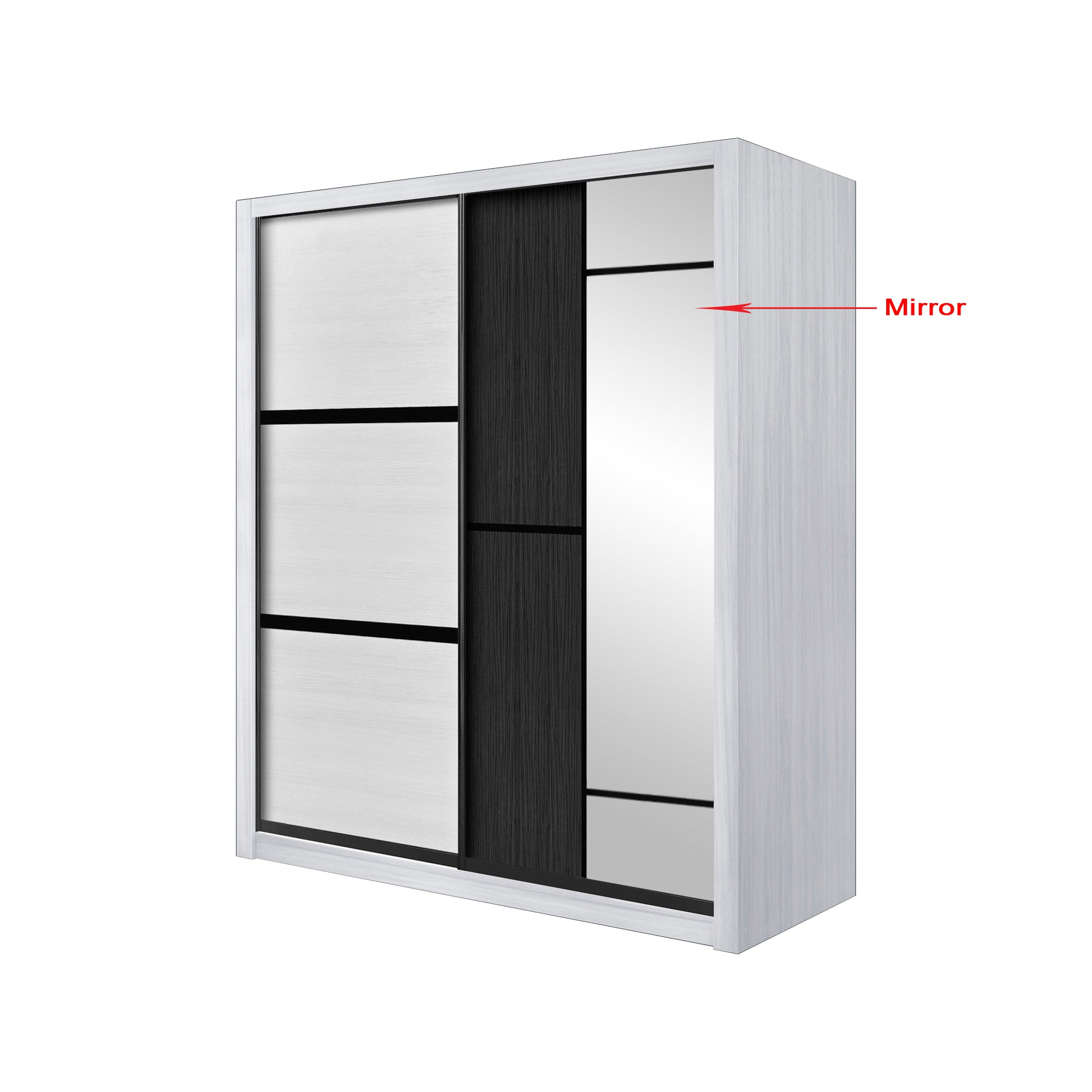 Kenny Series Door A - 4FT-8FT Sliding Door Wardrobe