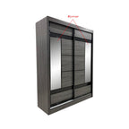 Sabita Series 5ft Sliding Wardrobe Scratch Resistant in 11 Designs