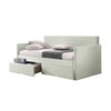 Korro Series Model A Daybed with Drawers - Pet-Friendly Option with Mattress - 56 Colours