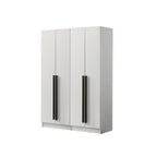Jett  Series 5 4-Door Wardrobe Swing Door In White Colour