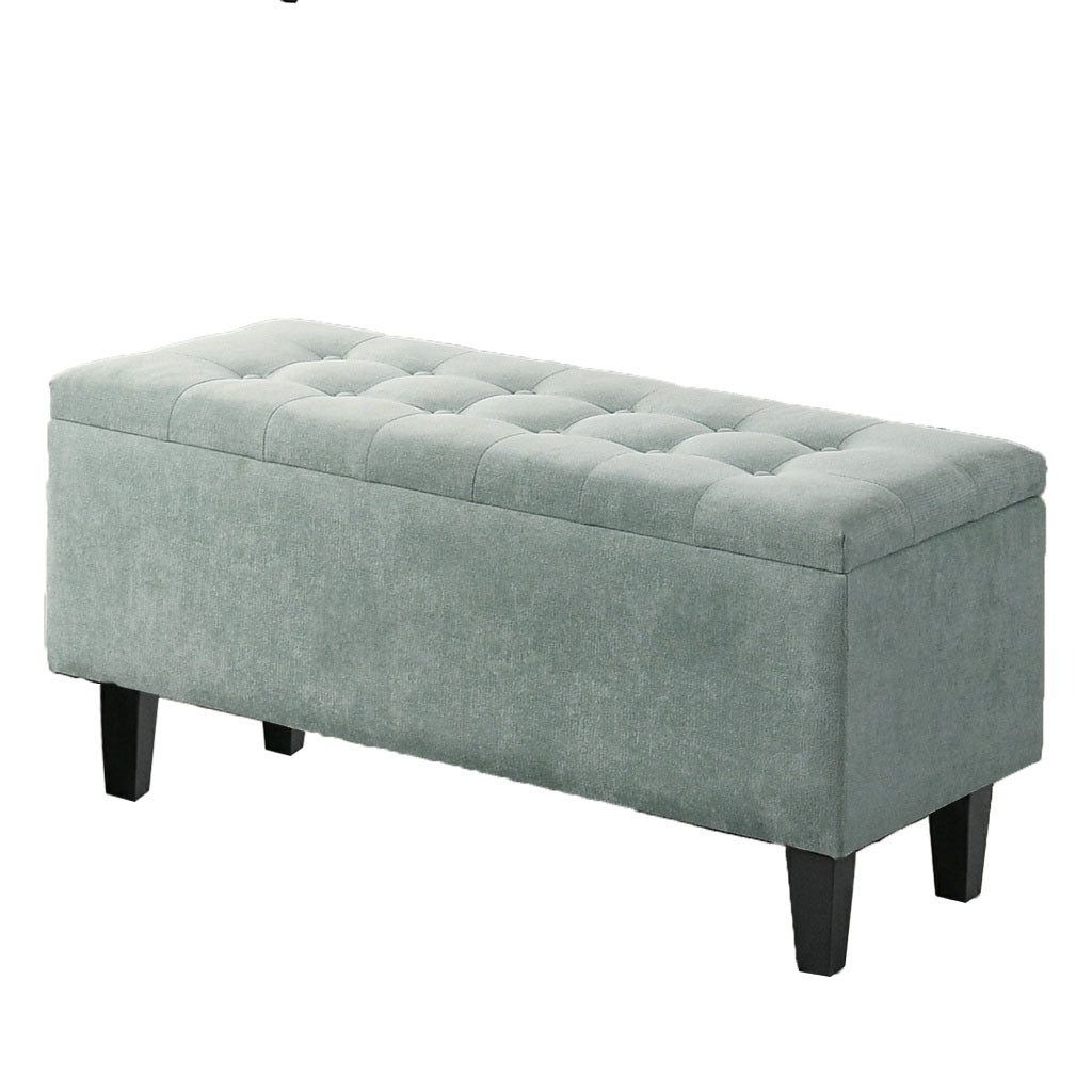 Mamba in Aquamarine Storage Bench Chair/ Sofa Sectional/ Heavy Duty Bench Chairs
