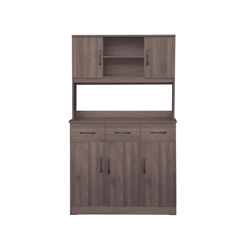 Ponio Series B Kitchen Cabinet with Drawers and Top Cabinet in 4 Colours