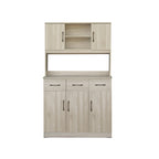 Ponio Series B Kitchen Cabinet with Drawers and Top Cabinet in 4 Colours