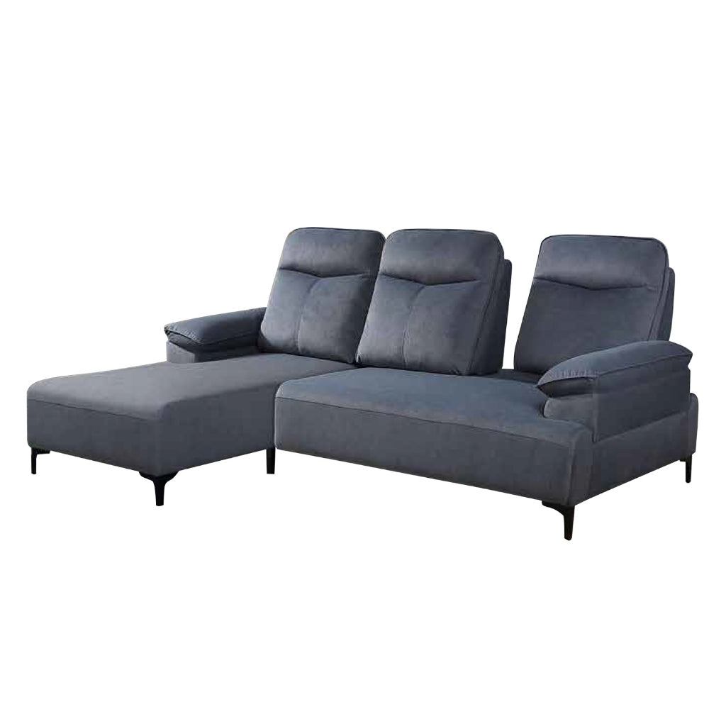 Veeta Model B 3-Seater Sofa Collection with L-shaped - PetFriendly w/ Pushback Function