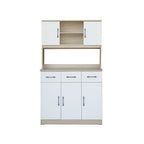 Ponio Series B Kitchen Cabinet with Drawers and Top Cabinet in 4 Colours