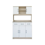 Ponio Series B Kitchen Cabinet with Drawers and Top Cabinet in 4 Colours