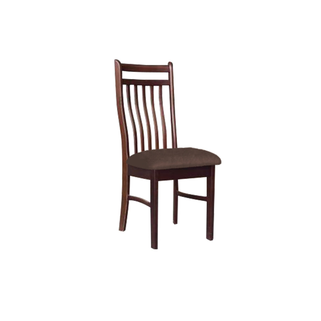 Aisha Dining Chair Collection Solid Wood with Marble or Cushioned Seat in Walnut/Cherry