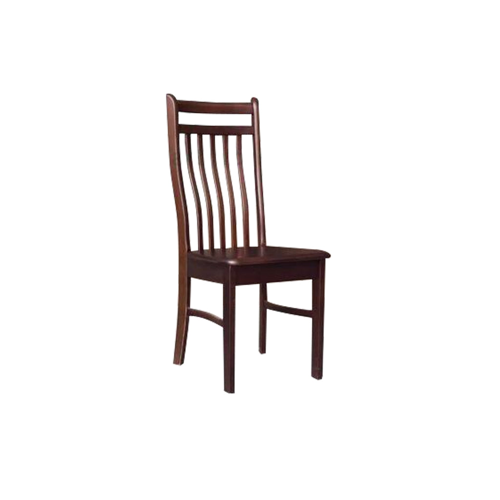 Aisha Dining Chair Collection Solid Wood with Marble or Cushioned Seat in Walnut/Cherry