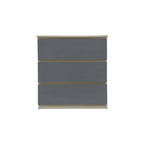 Hersh Premium Chest of Drawers Collection CARB-P2 Certified Board Full Laminated Back Panel in 6 Colours