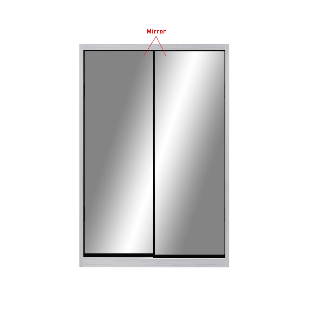 Frankfurt Series 4FT 2-Door Sliding Door Wardrobe in 50 Models Available