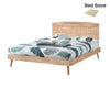 Nadia Series 2 Wooden Bedframe Collection Solid Wood - King Size with Mattress Option