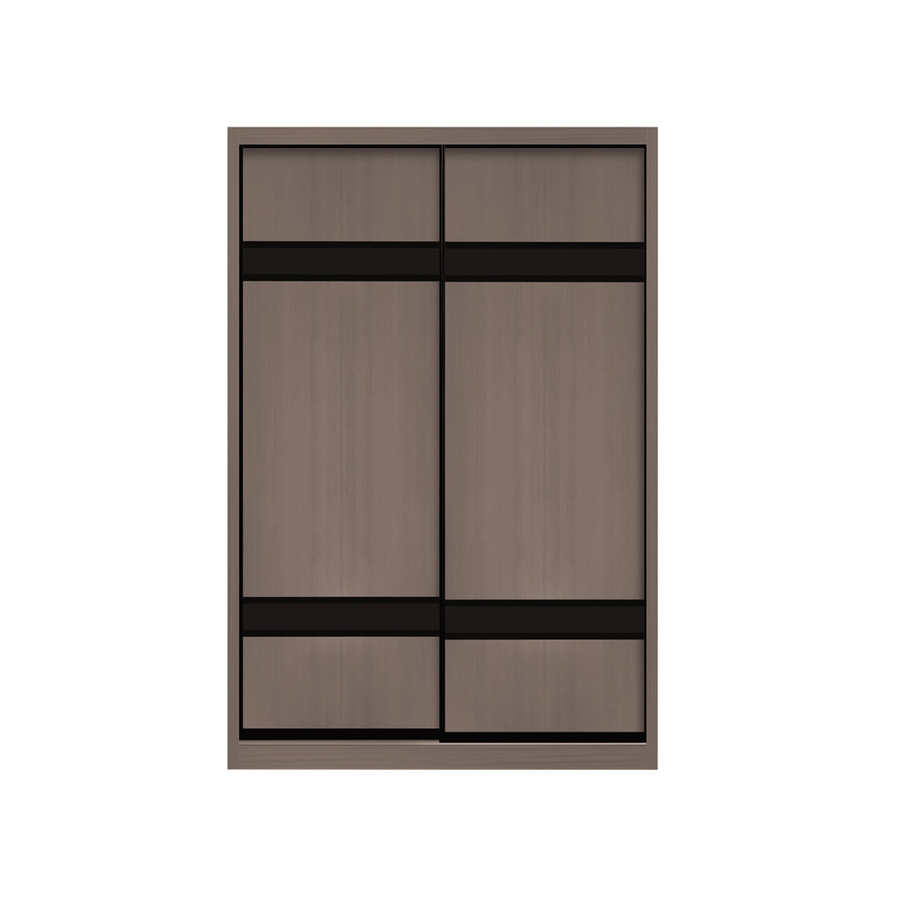 Frankfurt Series 4FT 2-Door Sliding Door Wardrobe in 50 Models Available