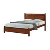 Premium Carlie Series 2 Queen Wooden Bedframe Solid Wood With Plywood Base - w/ Mattress Option