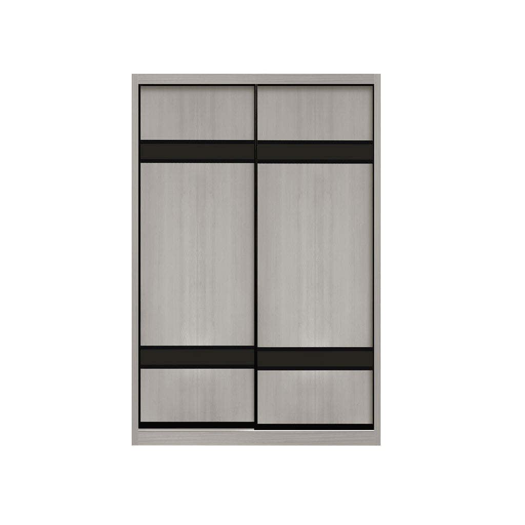 Frankfurt Series 4FT 2-Door Sliding Door Wardrobe in 50 Models Available