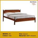 Britton Wooden Bedframe Collection Solid Wood - Queen Size with Mattress Option