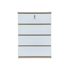 Hersh Premium Chest of Drawers Collection CARB-P2 Certified Board Full Laminated Back Panel in 6 Colours