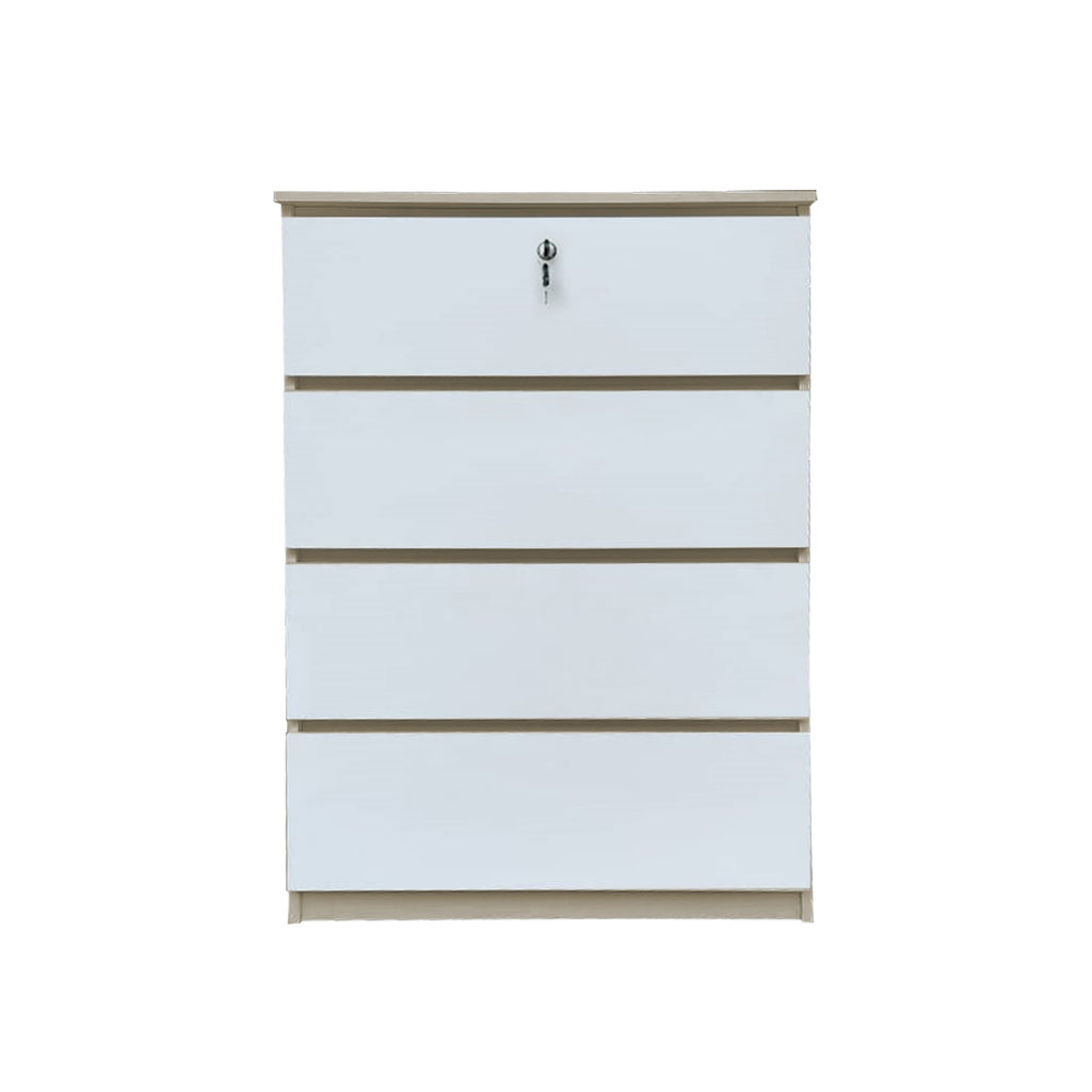 Hersh Premium Chest of Drawers Collection CARB-P2 Certified Board Full Laminated Back Panel in 6 Colours