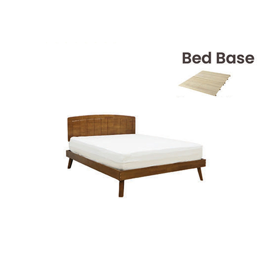 Nadia Series 2 Wooden Bedframe Collection Solid Wood - King Size with Mattress Option