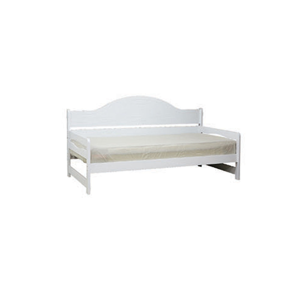 Felix Single Daybed Bed Frame Slatted Wood Base MDF+Veneer w/ Mattress Option