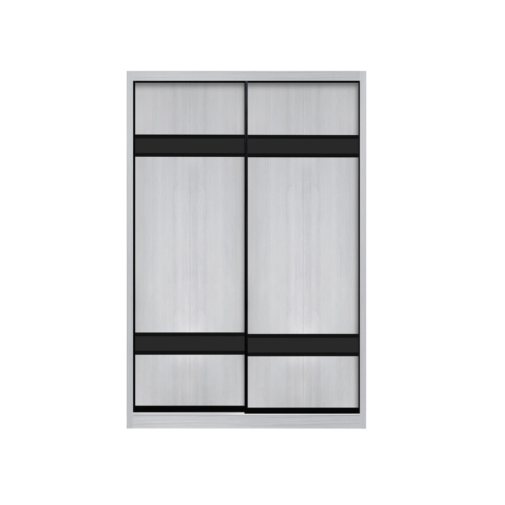 Frankfurt Series 4FT 2-Door Sliding Door Wardrobe in 50 Models Available