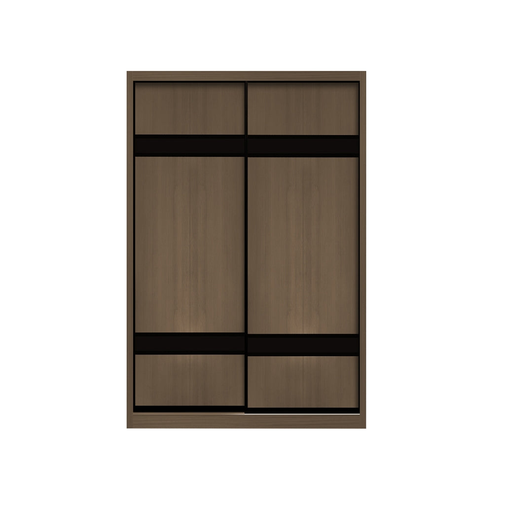 Frankfurt Series 4FT 2-Door Sliding Door Wardrobe in 50 Models Available