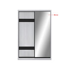 Frankfurt Series 4FT 2-Door Sliding Door Wardrobe in 50 Models Available