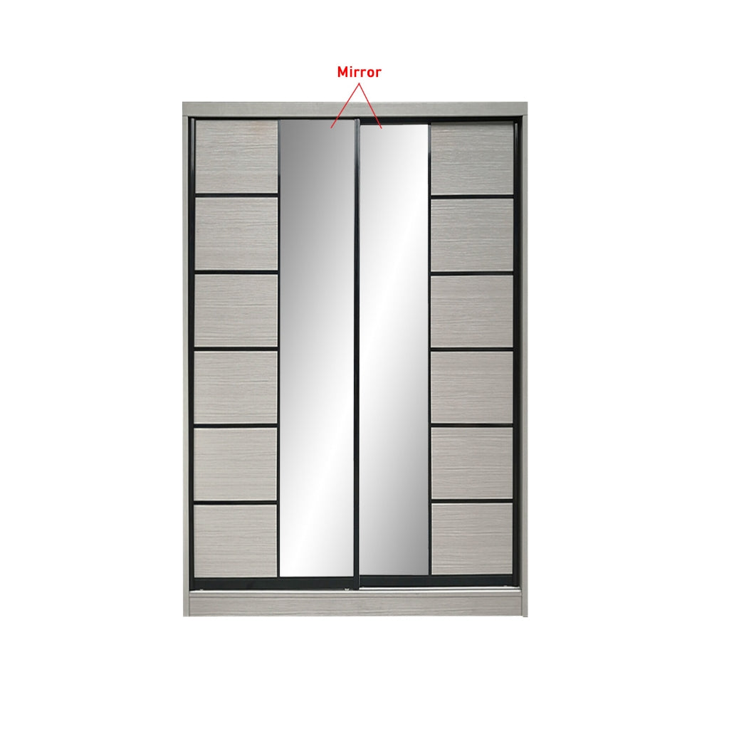 Frankfurt Series 4FT 2-Door Sliding Door Wardrobe in 50 Models Available