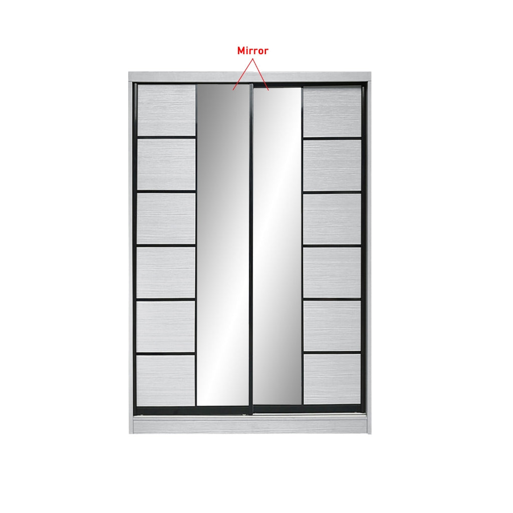 Frankfurt Series 4FT 2-Door Sliding Door Wardrobe in 50 Models Available