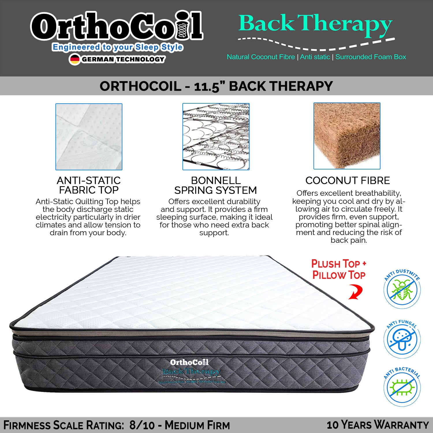 Miki Storage Bed SBD 12" With Optional 7" Inner Spring / 10" Pocket Spring Mattress Add On In Single, Super Single, Queen, and King Size