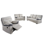 Tanji 1S Recliner 2S/3S Sofa and Coffee Table with Stool Set - PetFriendly in 2 Colours