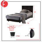 Toluca Bedroom Set Series 9 Includes Wardrobe/Bed Frame/Mattress In Single And Super Single Size.Free Installation