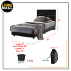 Toluca Bedroom Set Series 10 Includes Wardrobe/Bed Frame/Mattress In Single And Super Single Size.Free Installation