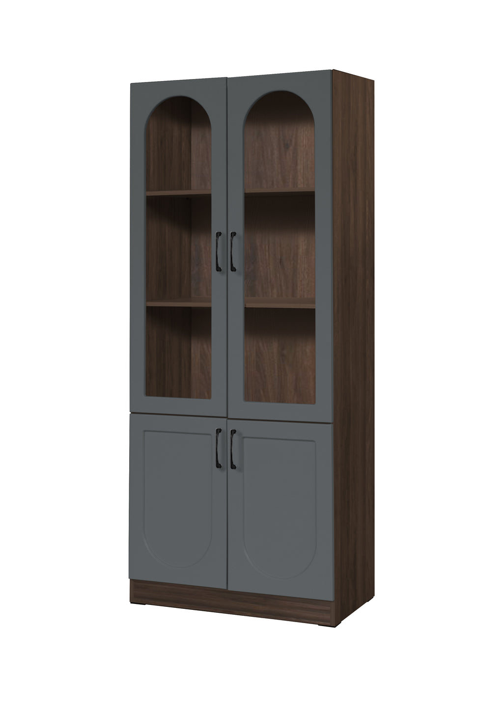 Judy Series Open Shelves Display Cabinet Bookshelf Storage in 3 Colours
