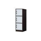 Erzan Series Single and Double Door Cabinet Bookshelf Storage w/lock in 6 Colours