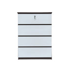 Ganon Series 2 Premium Chest of 3/4 Drawers Collection Full Laminated Back Panel in 6 Colours