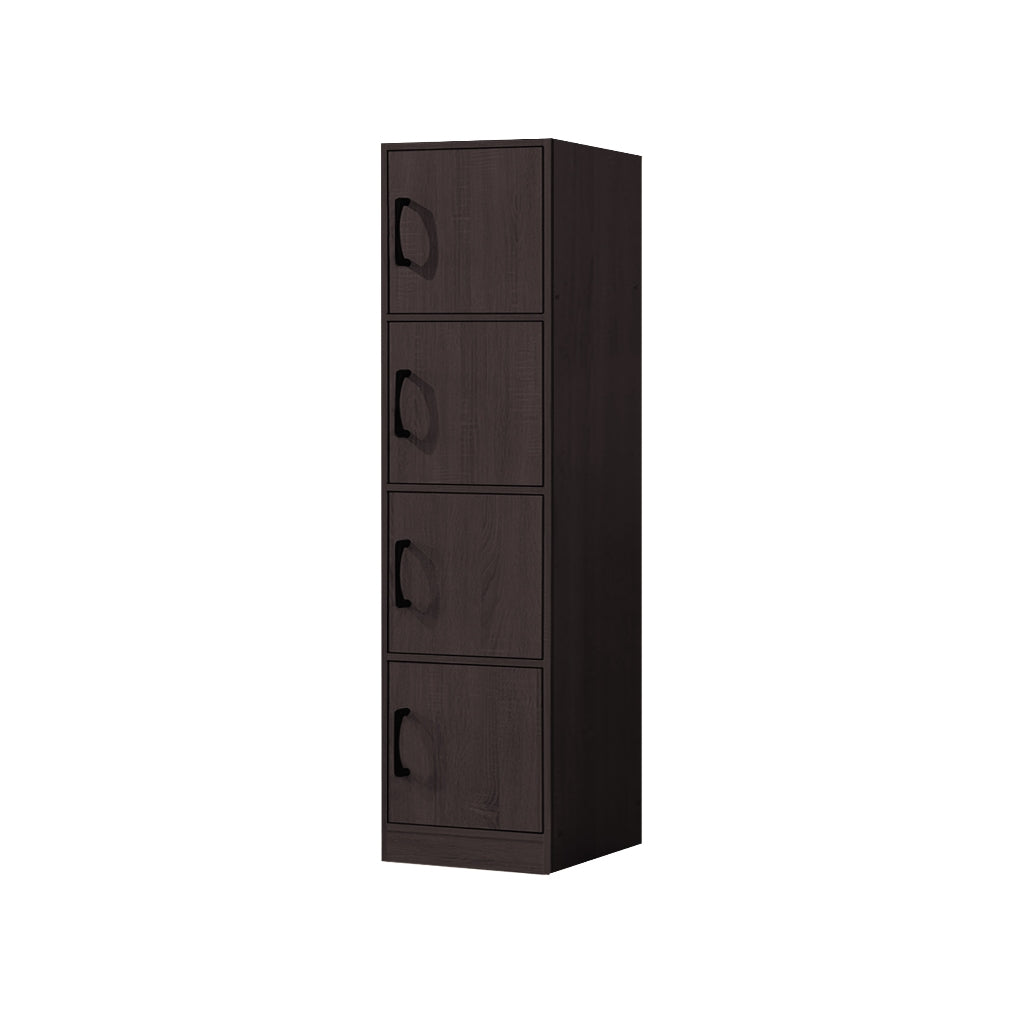 Erzan Series Single and Double Door Cabinet Bookshelf Storage in 6 Colours