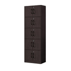 Erzan Series Single and Double Door Cabinet Bookshelf Storage w/lock in 6 Colours