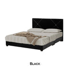 Sabrina Bed Frame + 10 inch Posture Plus Euro Top Mattress In Single, Super Single, Queen, and King Size (Copy)