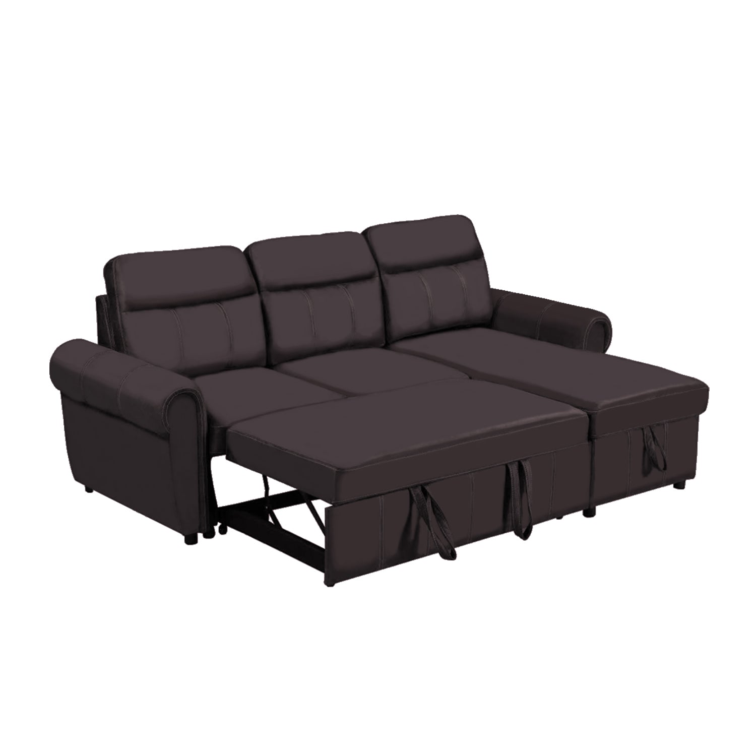 Margo Sleeper Sectional Reversible Sofa in 2 Colours