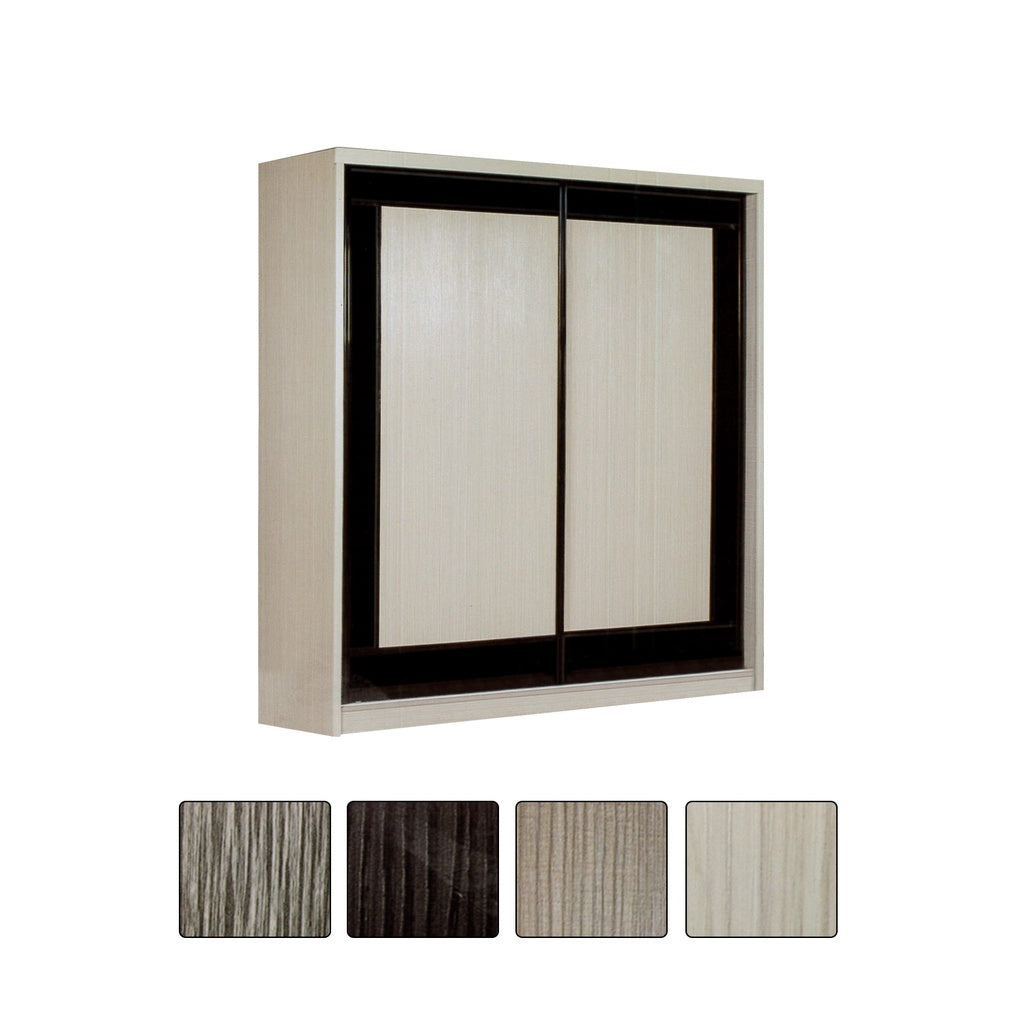 Charie Series 5FT/6FT/8FT Customizable Sliding Door Modular Wardrobe in 6 Designs