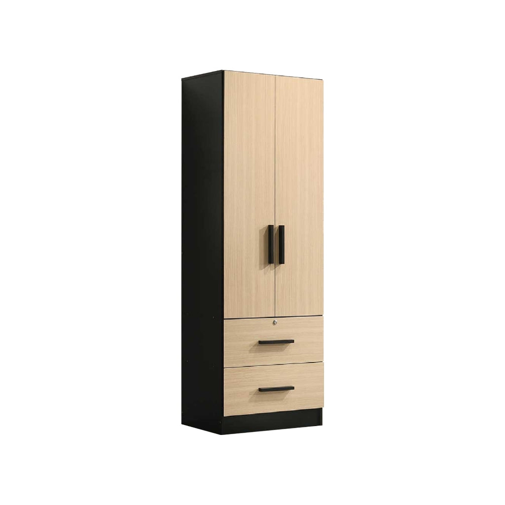 Percie 2-Door 2-Drawers Wardrobe Series 2
