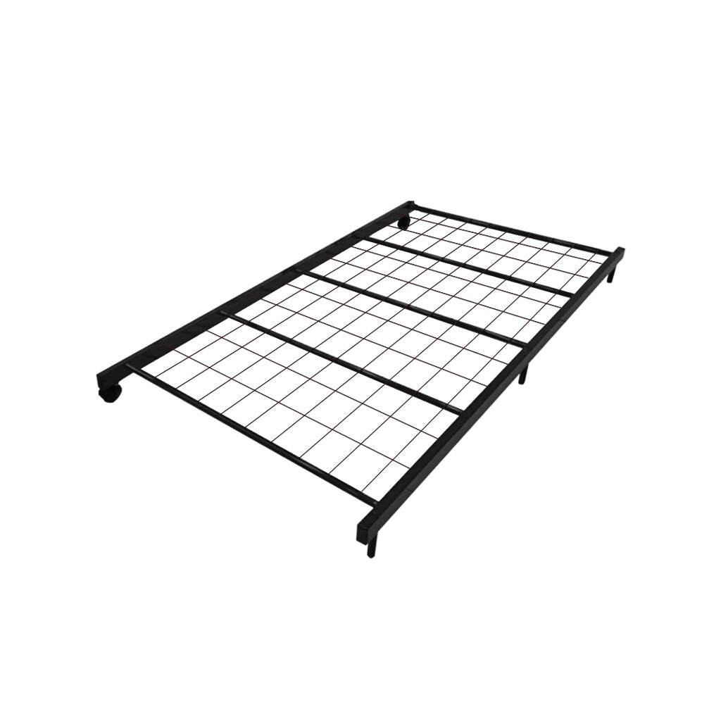 Jenzie Single Metal Pull-Out Bed Frame w/ Mattress Add On Available