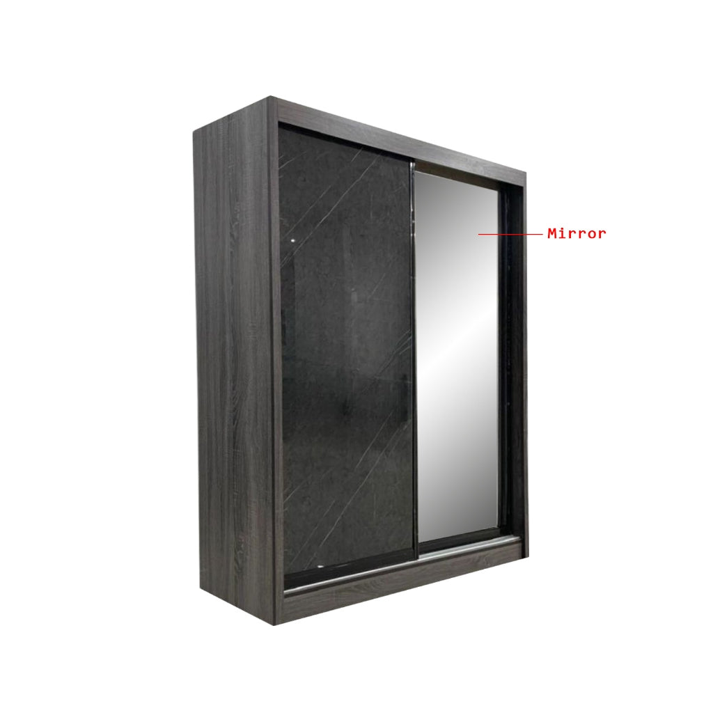 Sabita Series 5ft Sliding Wardrobe Scratch Resistant in 11 Designs