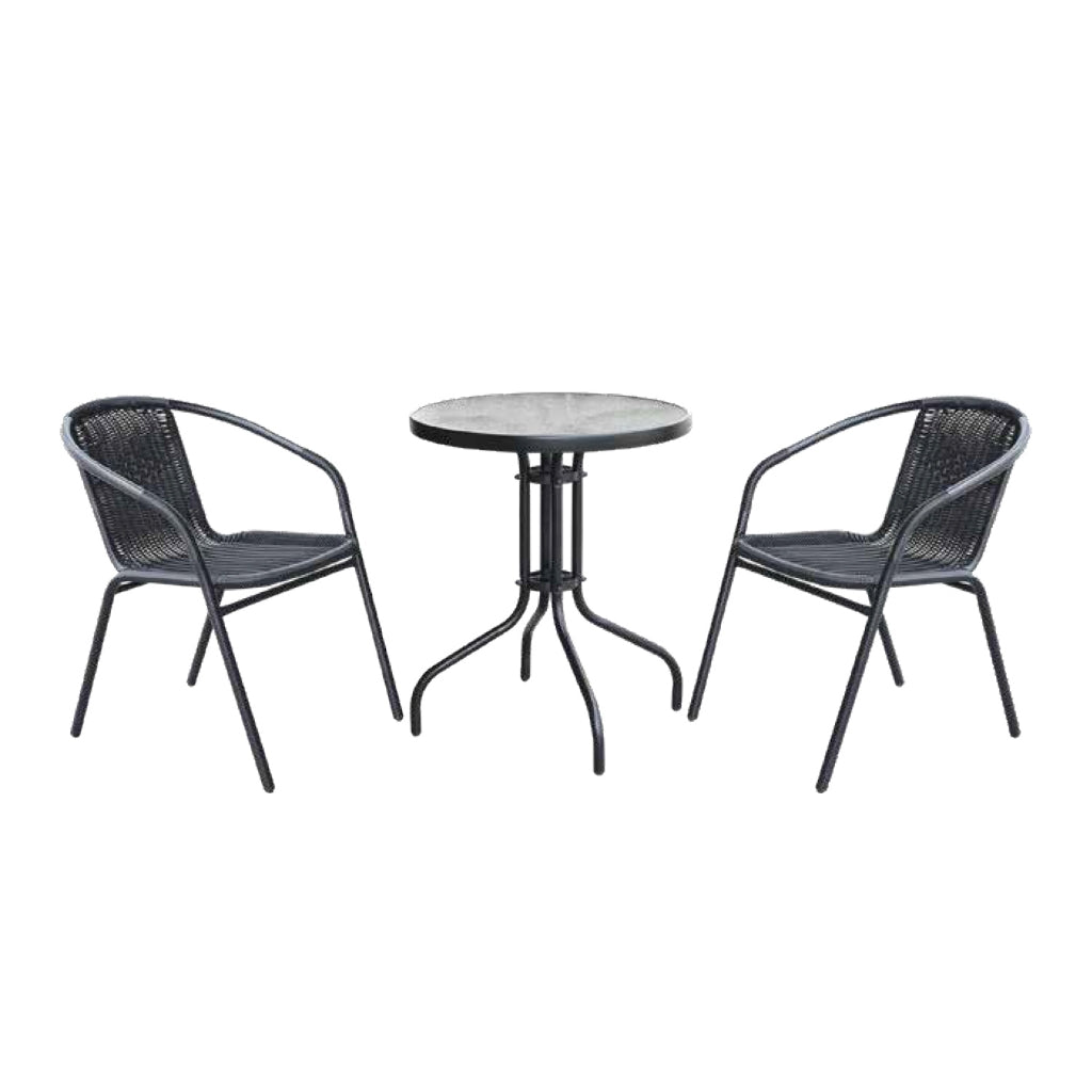 Chane Outdoor Table with Chair Sets Garden or Balcony Coffee or Tea Table Area